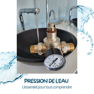régulateur de pression pression de l'eau